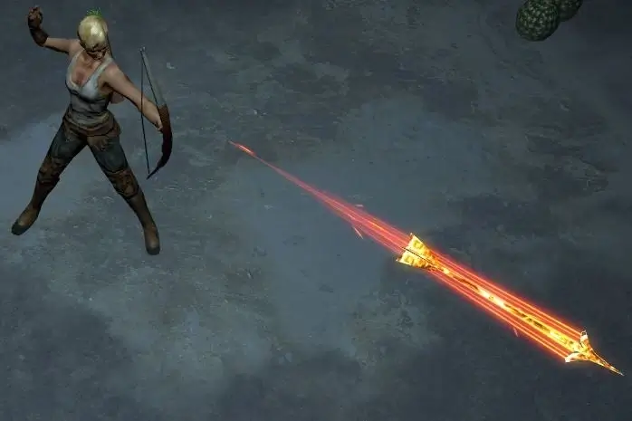 burning arrow