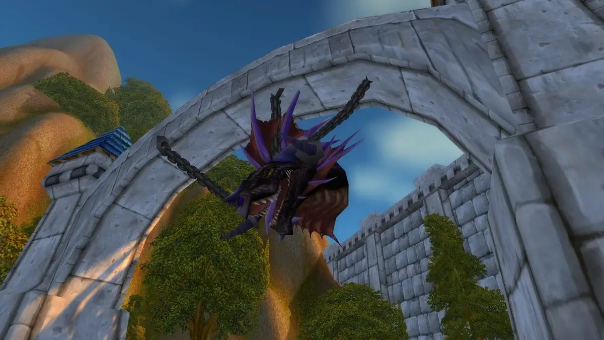 wow classic Onyxia head